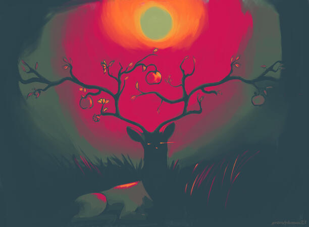 Rendered Full body + Complex BG